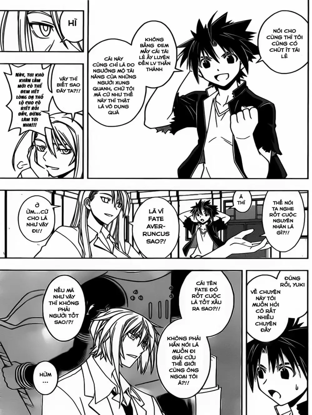 Truyện Tranh Lựa Chọn Phân Kỳ - Uq Holder! trang 9
