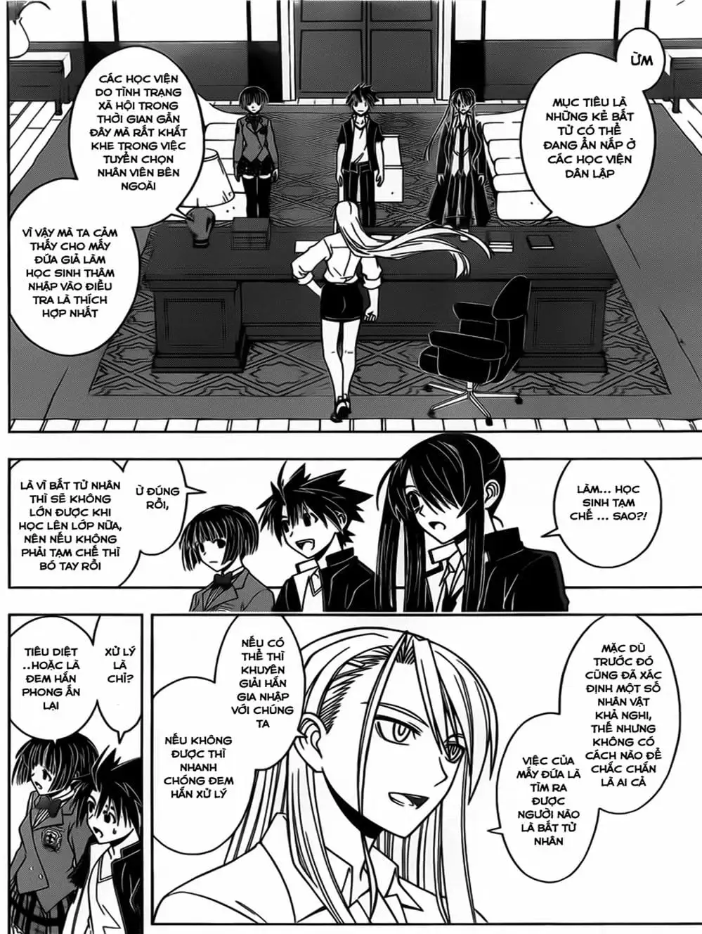 Truyện Tranh Lựa Chọn Phân Kỳ - Uq Holder! trang 9