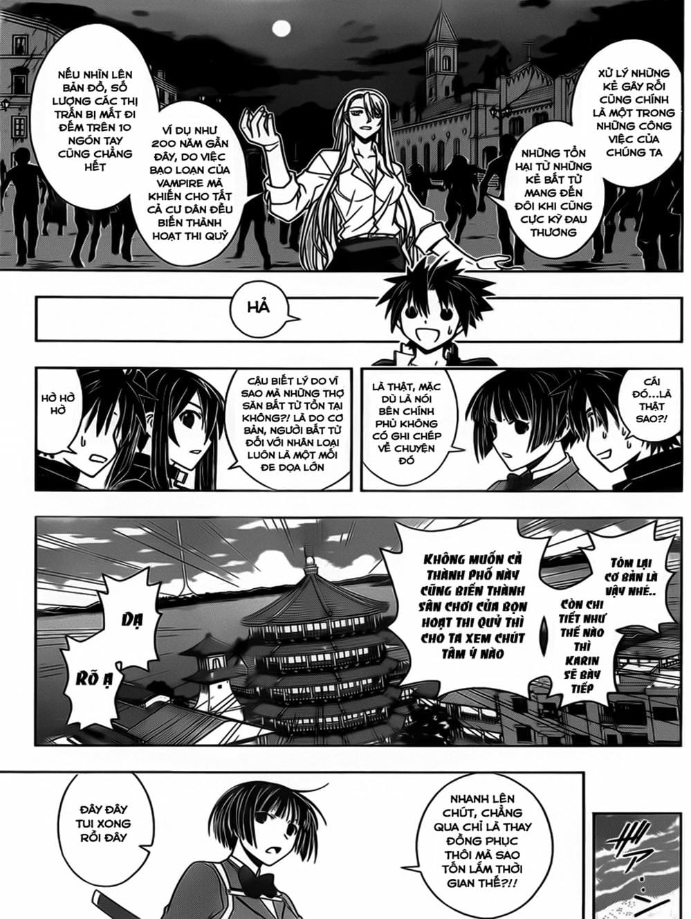 Truyện Tranh Lựa Chọn Phân Kỳ - Uq Holder! trang 9