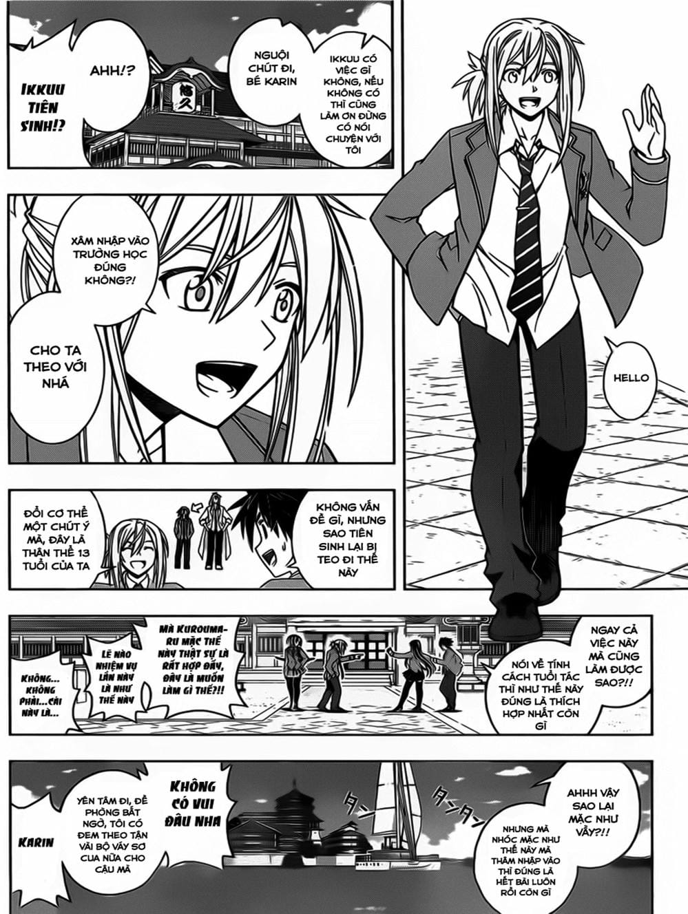 Truyện Tranh Lựa Chọn Phân Kỳ - Uq Holder! trang 9