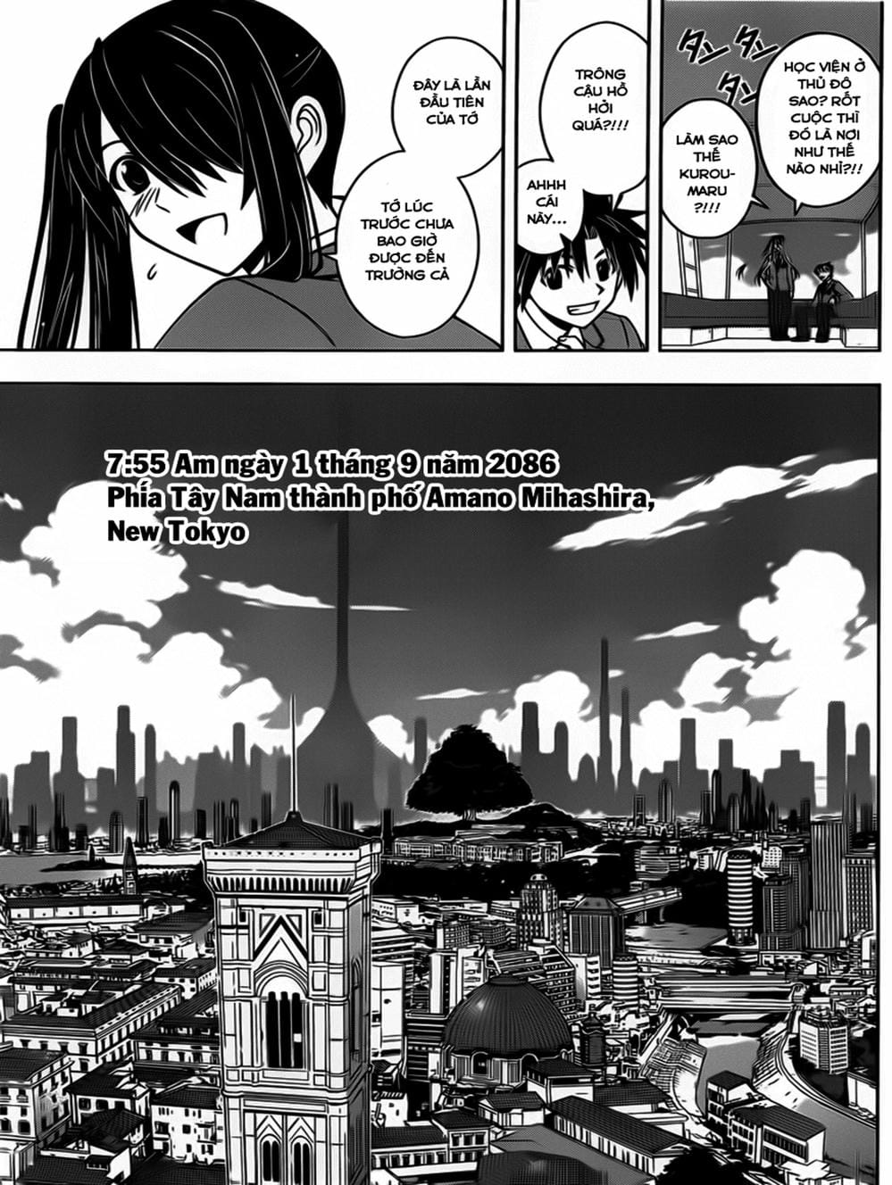 Truyện Tranh Lựa Chọn Phân Kỳ - Uq Holder! trang 9