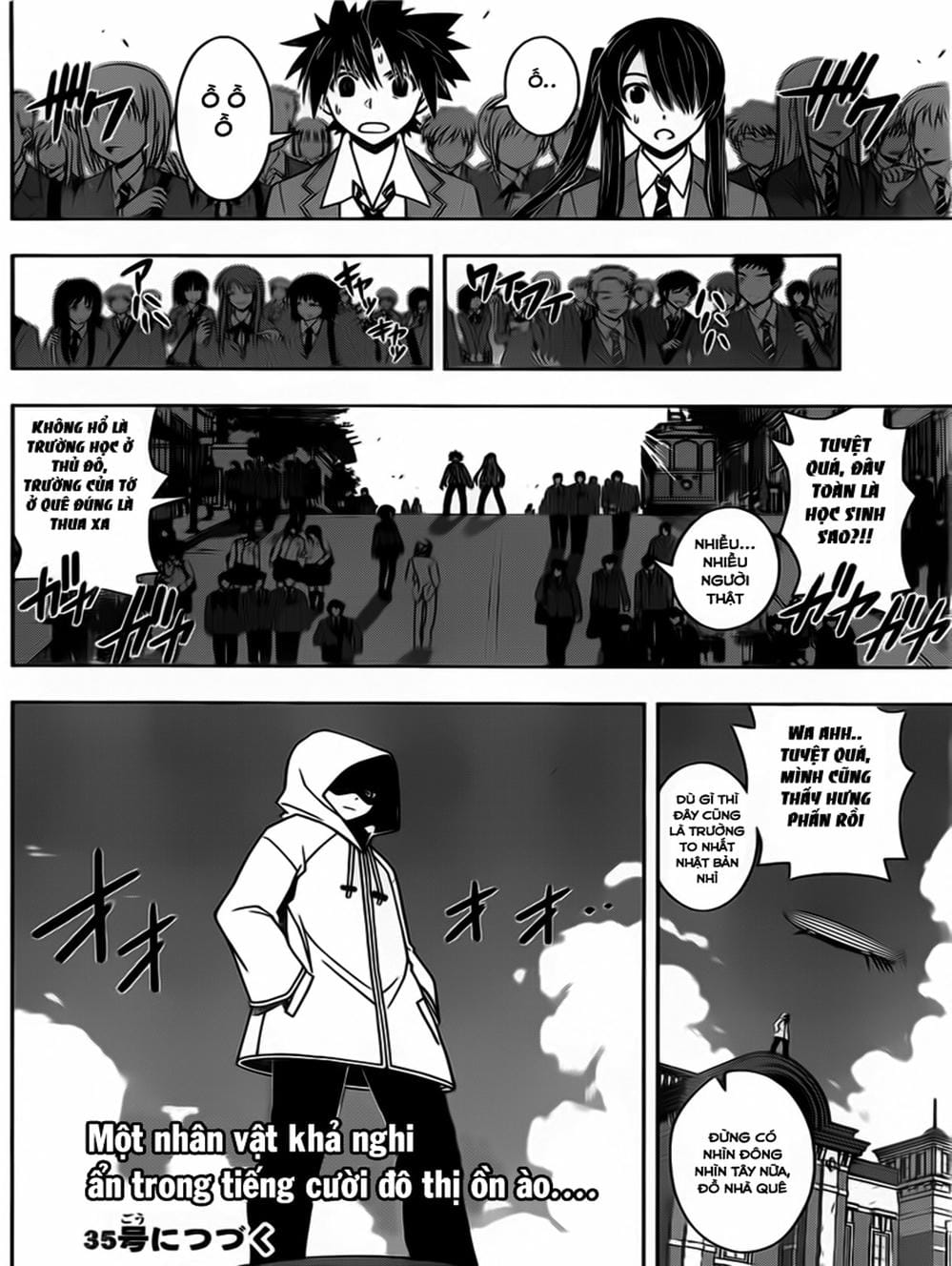 Truyện Tranh Lựa Chọn Phân Kỳ - Uq Holder! trang 9