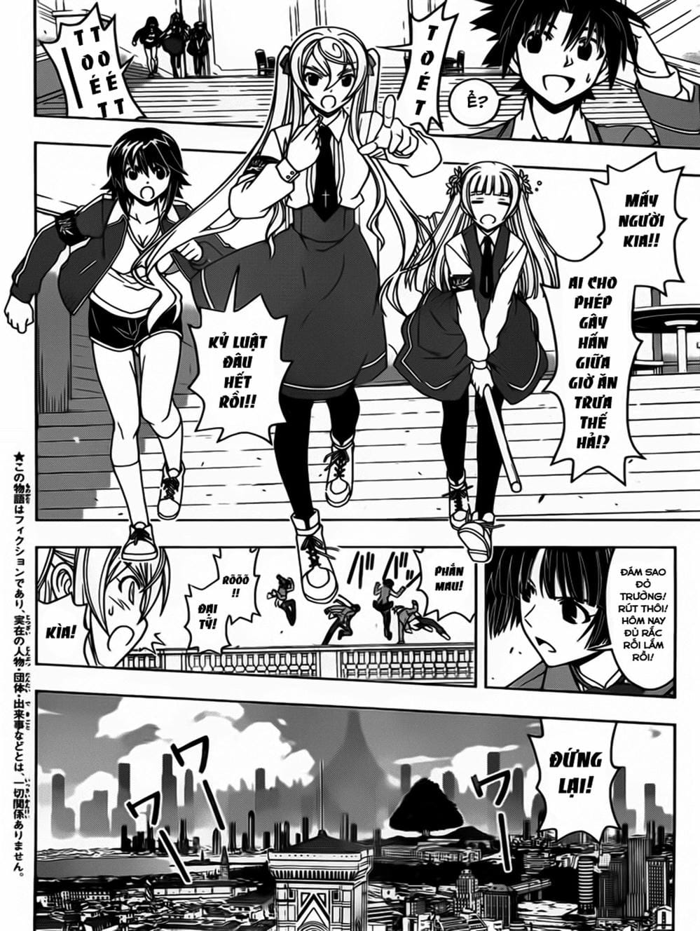 Truyện Tranh Lựa Chọn Phân Kỳ - Uq Holder! trang 9