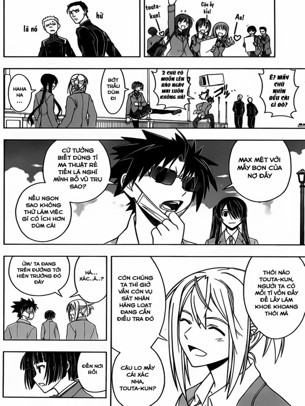 Truyện Tranh Lựa Chọn Phân Kỳ - Uq Holder! trang 9