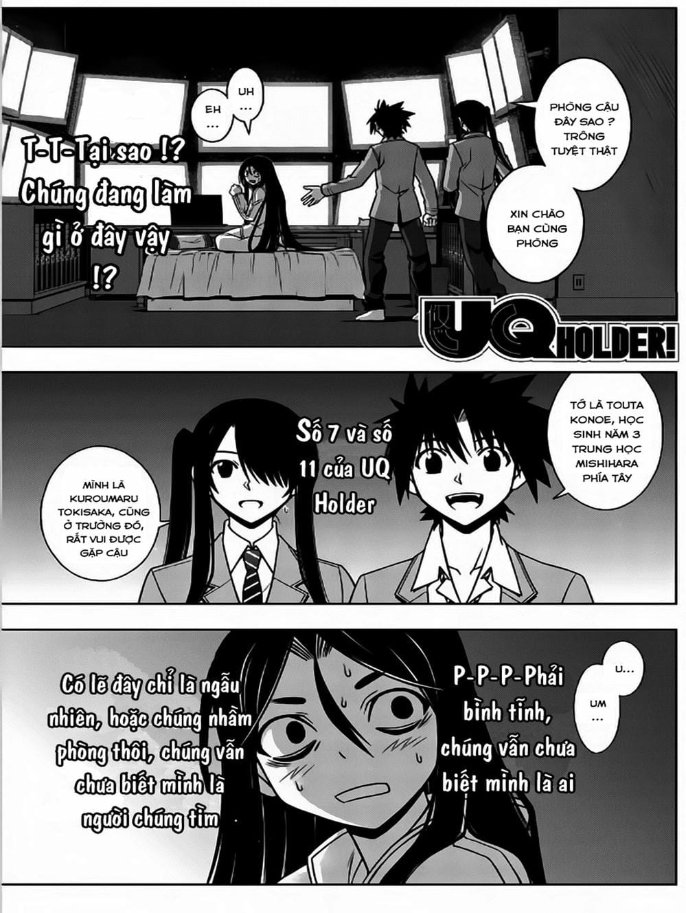 Truyện Tranh Lựa Chọn Phân Kỳ - Uq Holder! trang 9