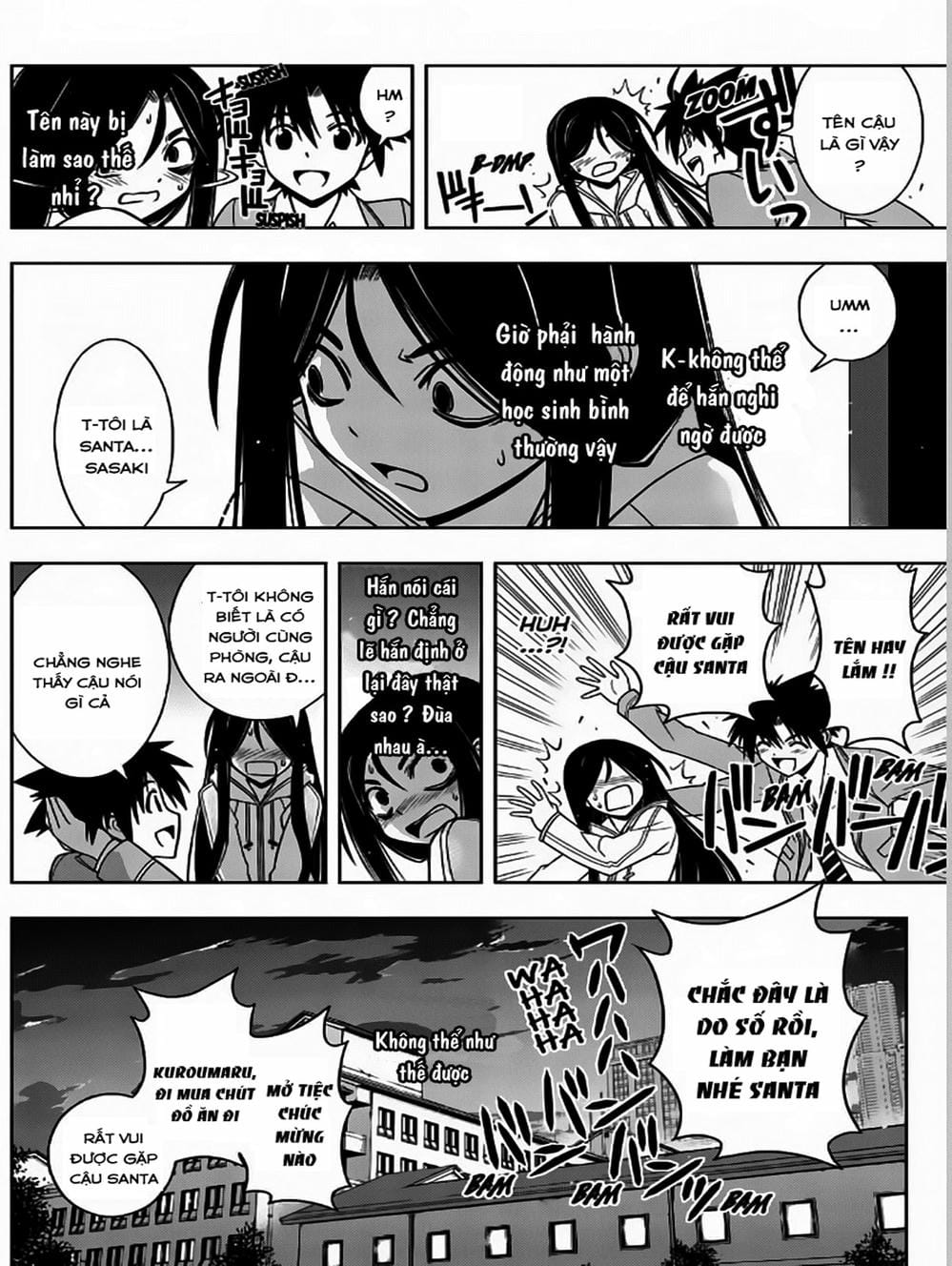 Truyện Tranh Lựa Chọn Phân Kỳ - Uq Holder! trang 9