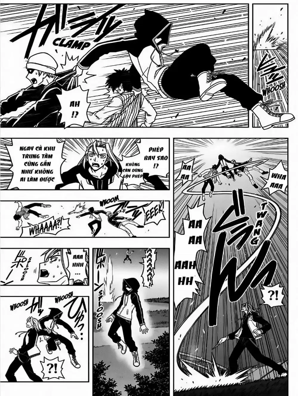 Truyện Tranh Lựa Chọn Phân Kỳ - Uq Holder! trang 9