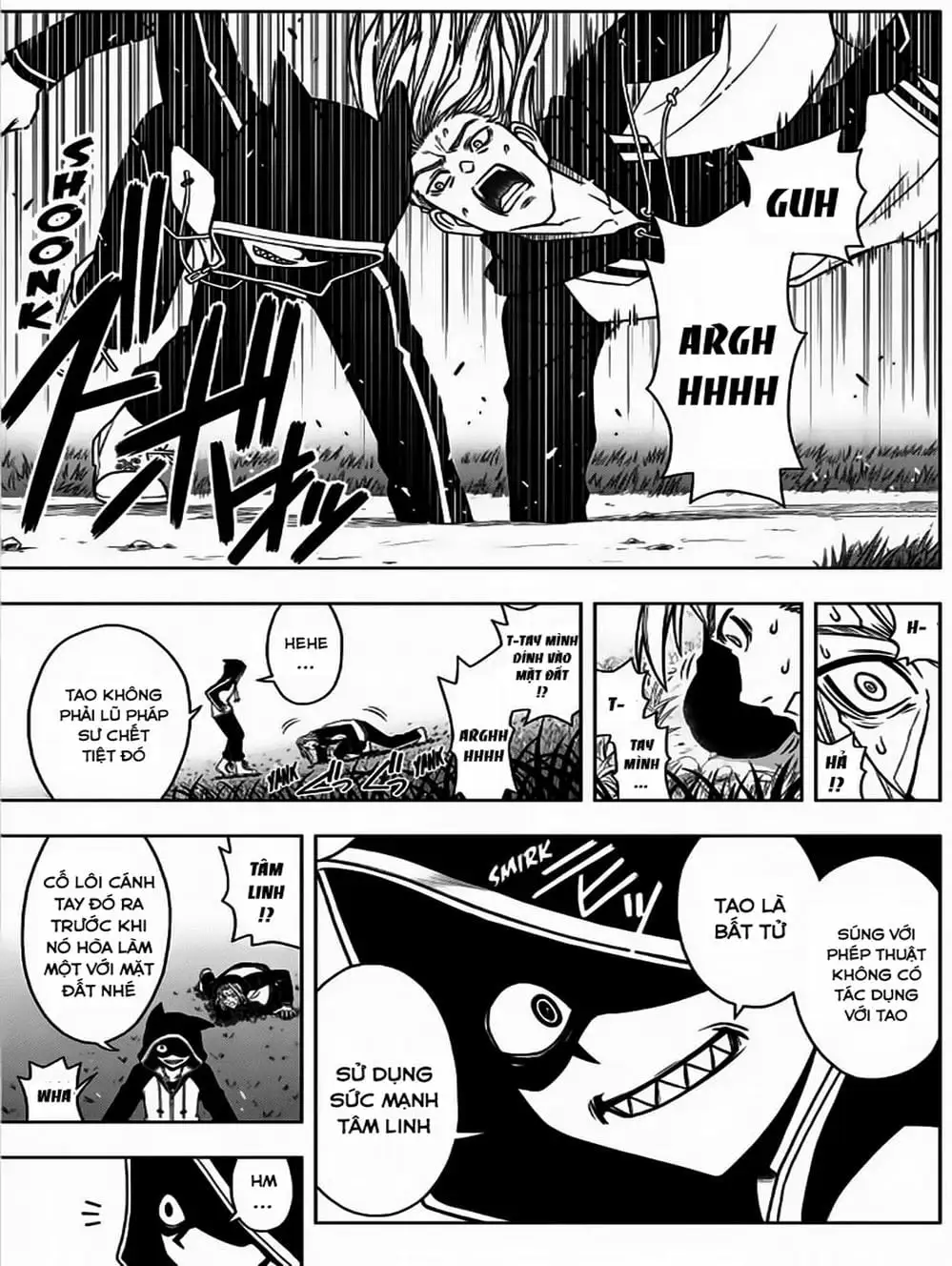 Truyện Tranh Lựa Chọn Phân Kỳ - Uq Holder! trang 9