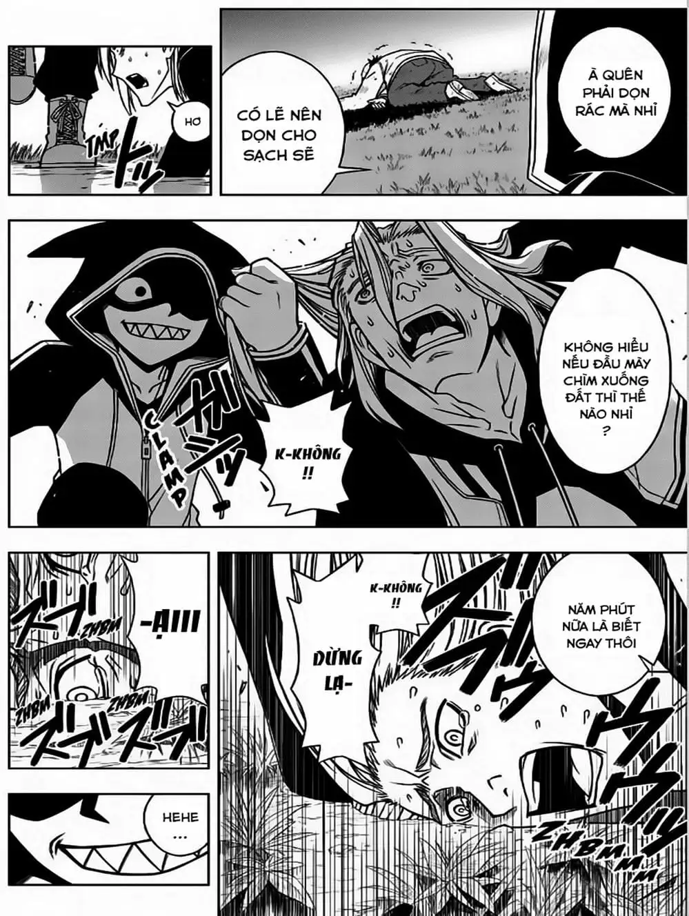 Truyện Tranh Lựa Chọn Phân Kỳ - Uq Holder! trang 9