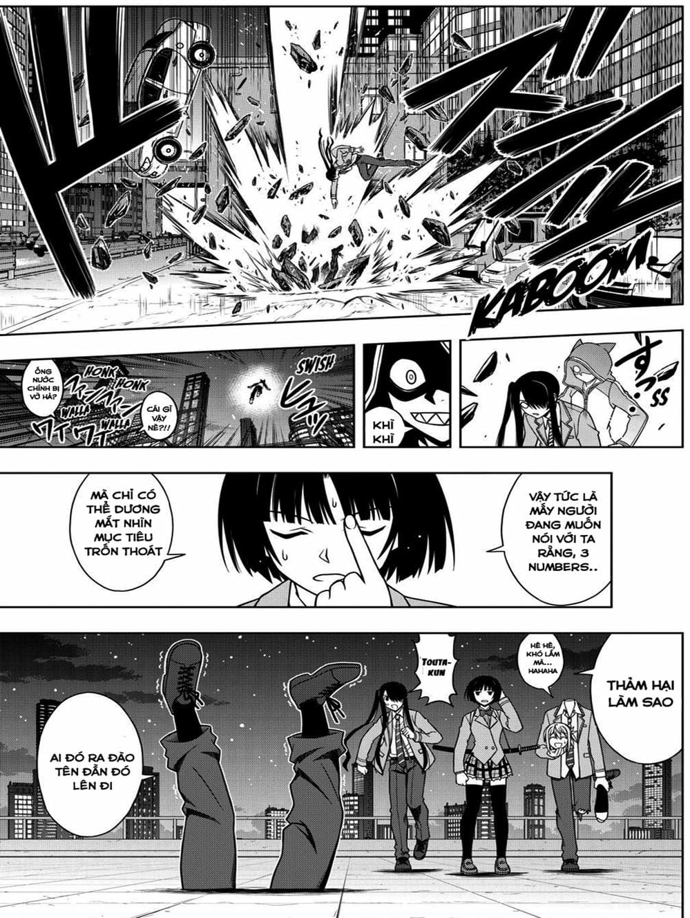 Truyện Tranh Lựa Chọn Phân Kỳ - Uq Holder! trang 9