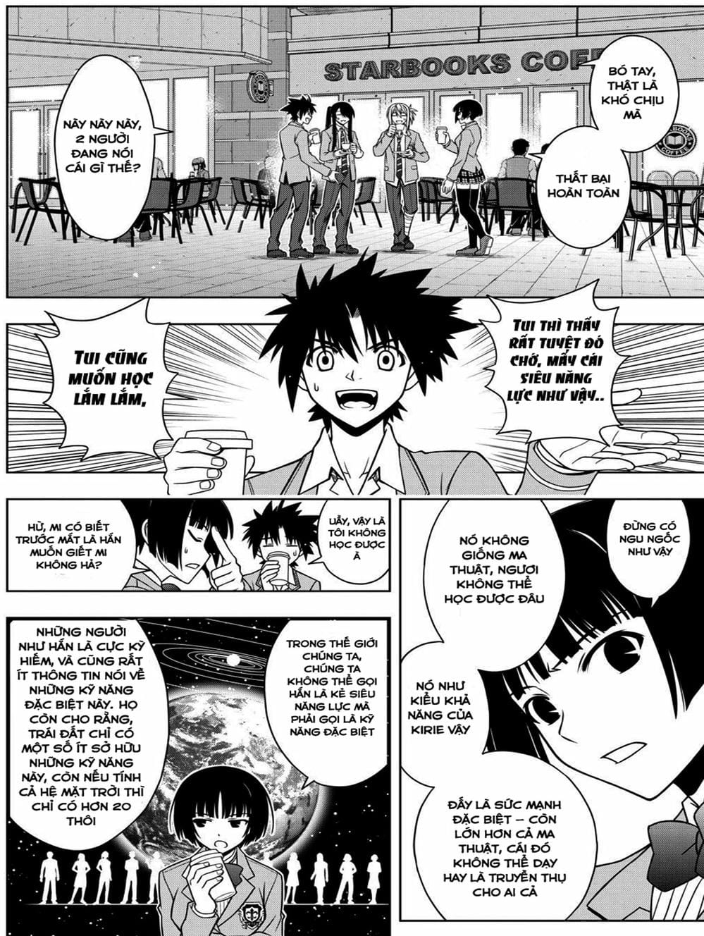 Truyện Tranh Lựa Chọn Phân Kỳ - Uq Holder! trang 9