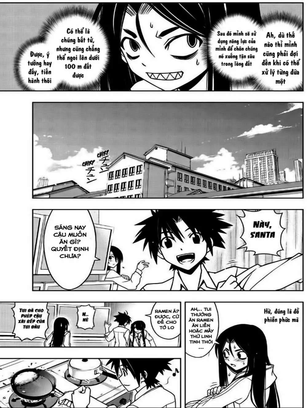 Truyện Tranh Lựa Chọn Phân Kỳ - Uq Holder! trang 9