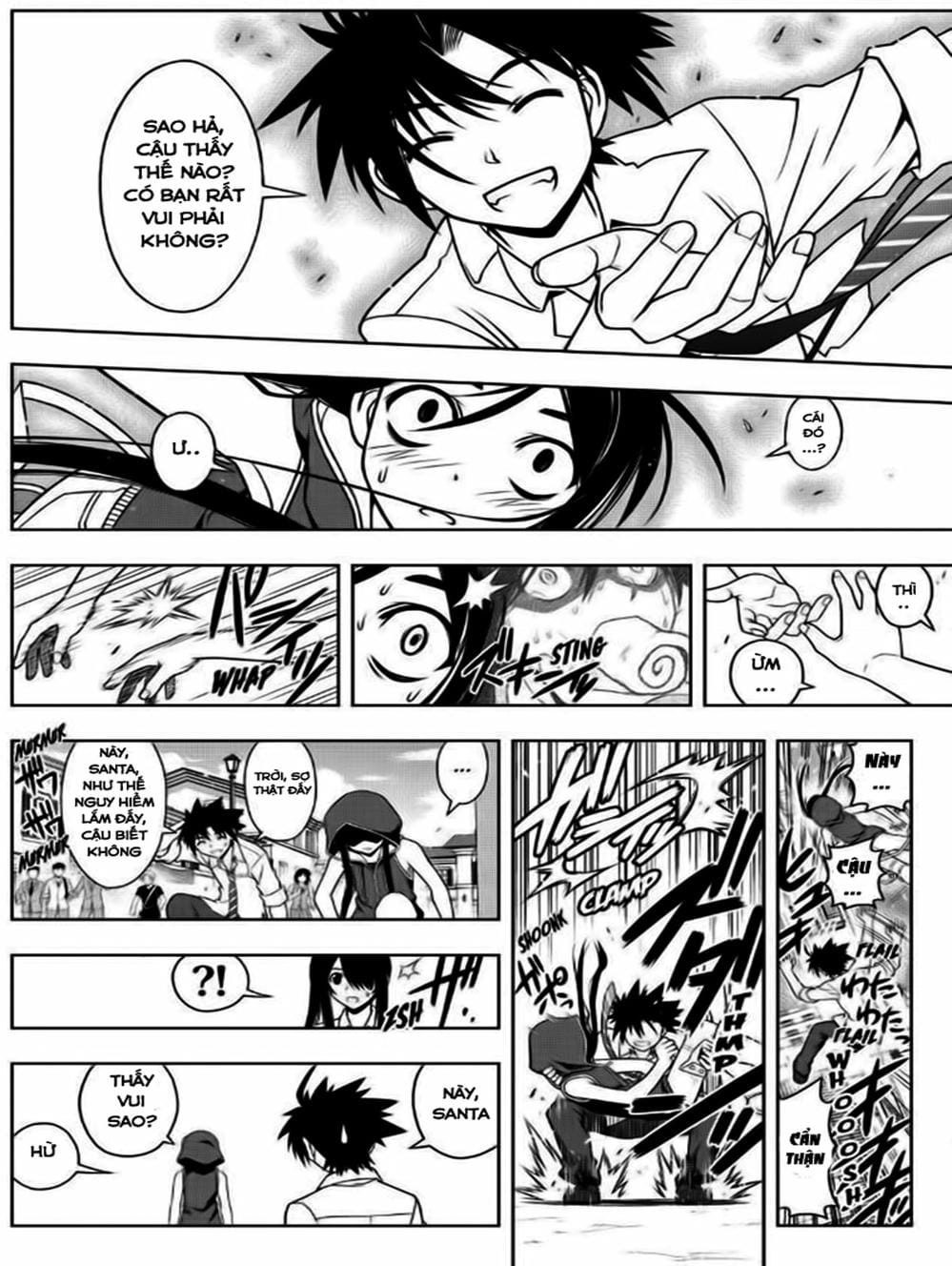 Truyện Tranh Lựa Chọn Phân Kỳ - Uq Holder! trang 9