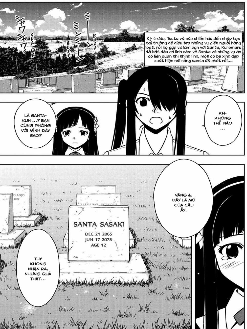 Truyện Tranh Lựa Chọn Phân Kỳ - Uq Holder! trang 9