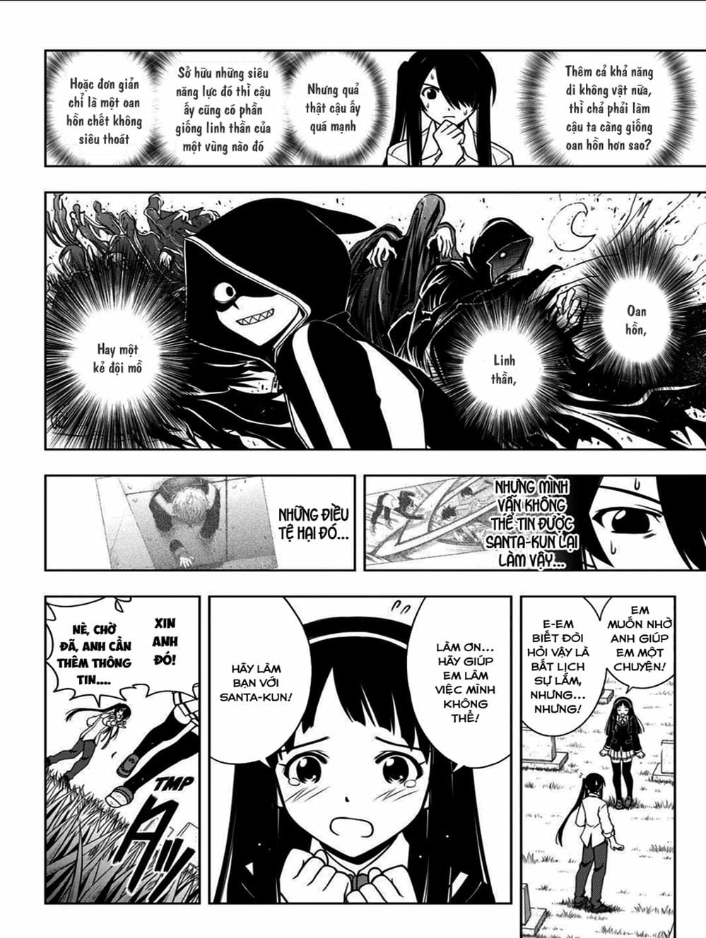 Truyện Tranh Lựa Chọn Phân Kỳ - Uq Holder! trang 9