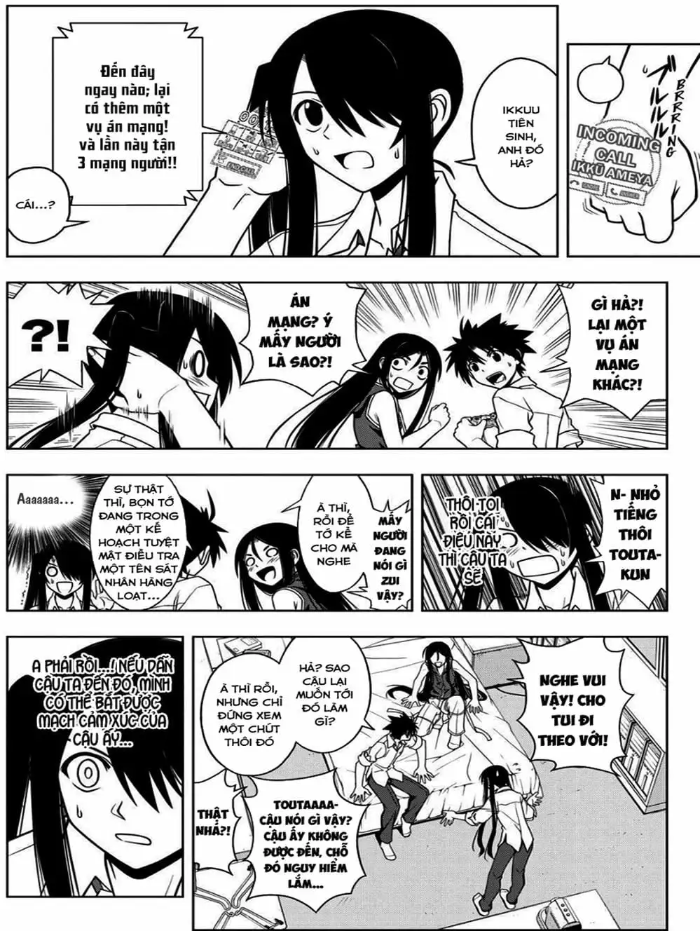 Truyện Tranh Lựa Chọn Phân Kỳ - Uq Holder! trang 9