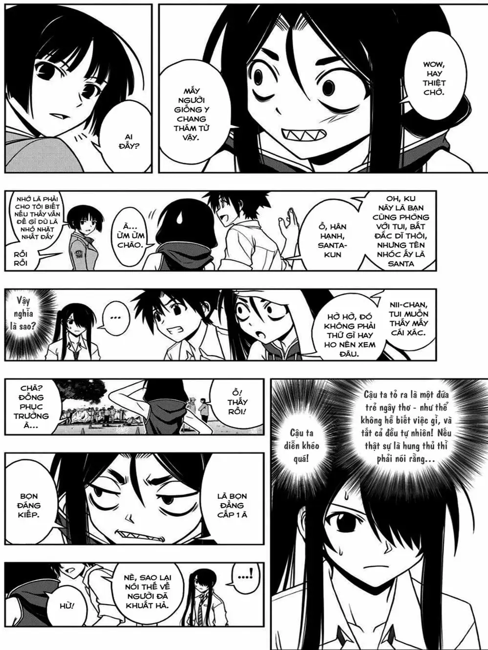 Truyện Tranh Lựa Chọn Phân Kỳ - Uq Holder! trang 9