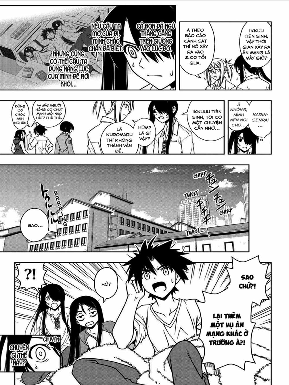 Truyện Tranh Lựa Chọn Phân Kỳ - Uq Holder! trang 9