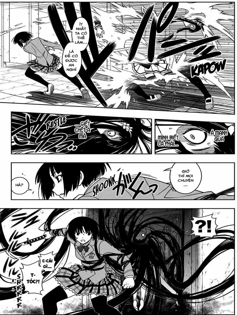 Truyện Tranh Lựa Chọn Phân Kỳ - Uq Holder! trang 9