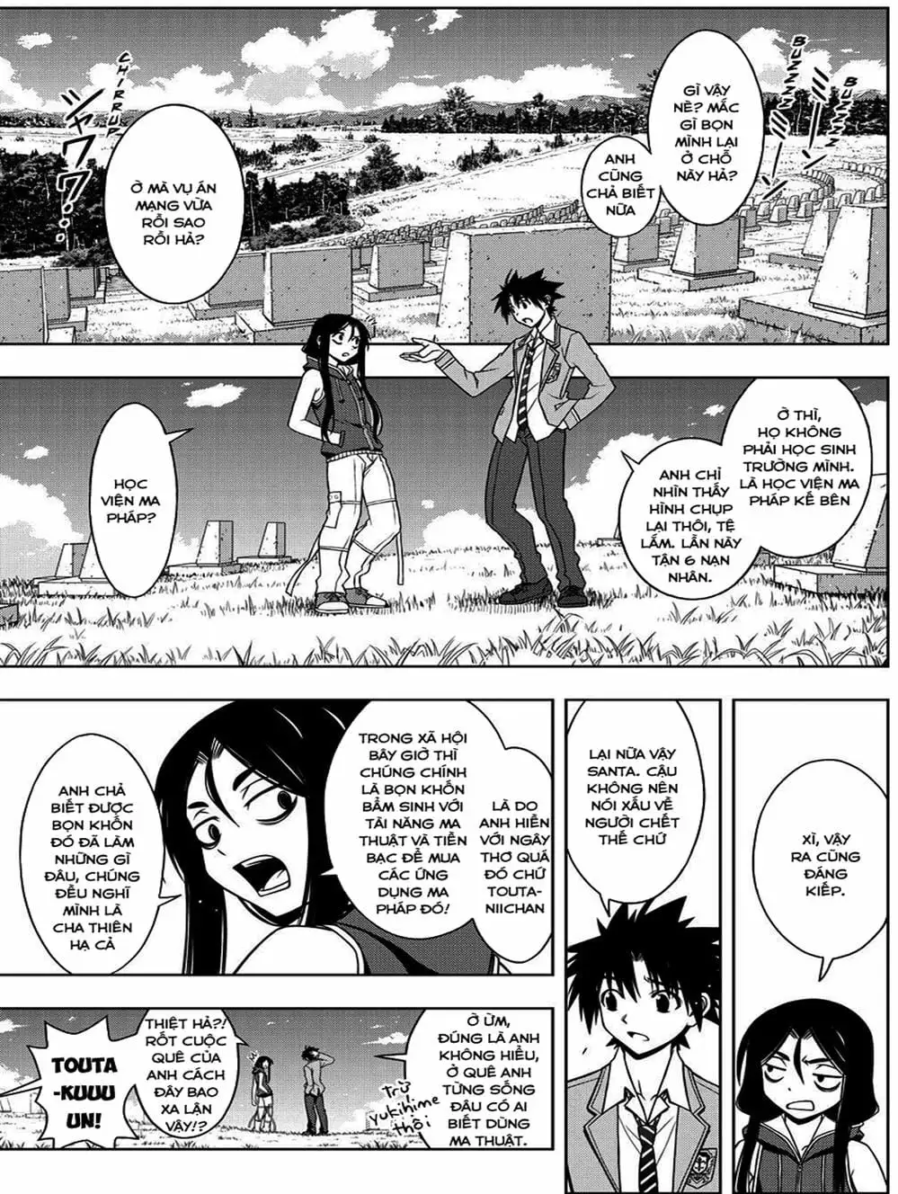 Truyện Tranh Lựa Chọn Phân Kỳ - Uq Holder! trang 9