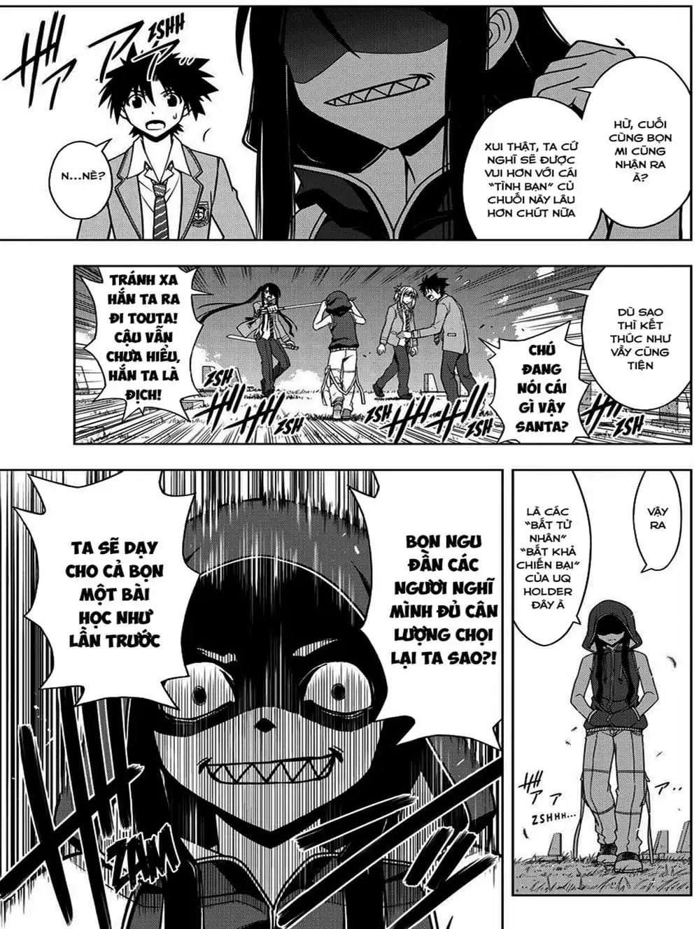 Truyện Tranh Lựa Chọn Phân Kỳ - Uq Holder! trang 9
