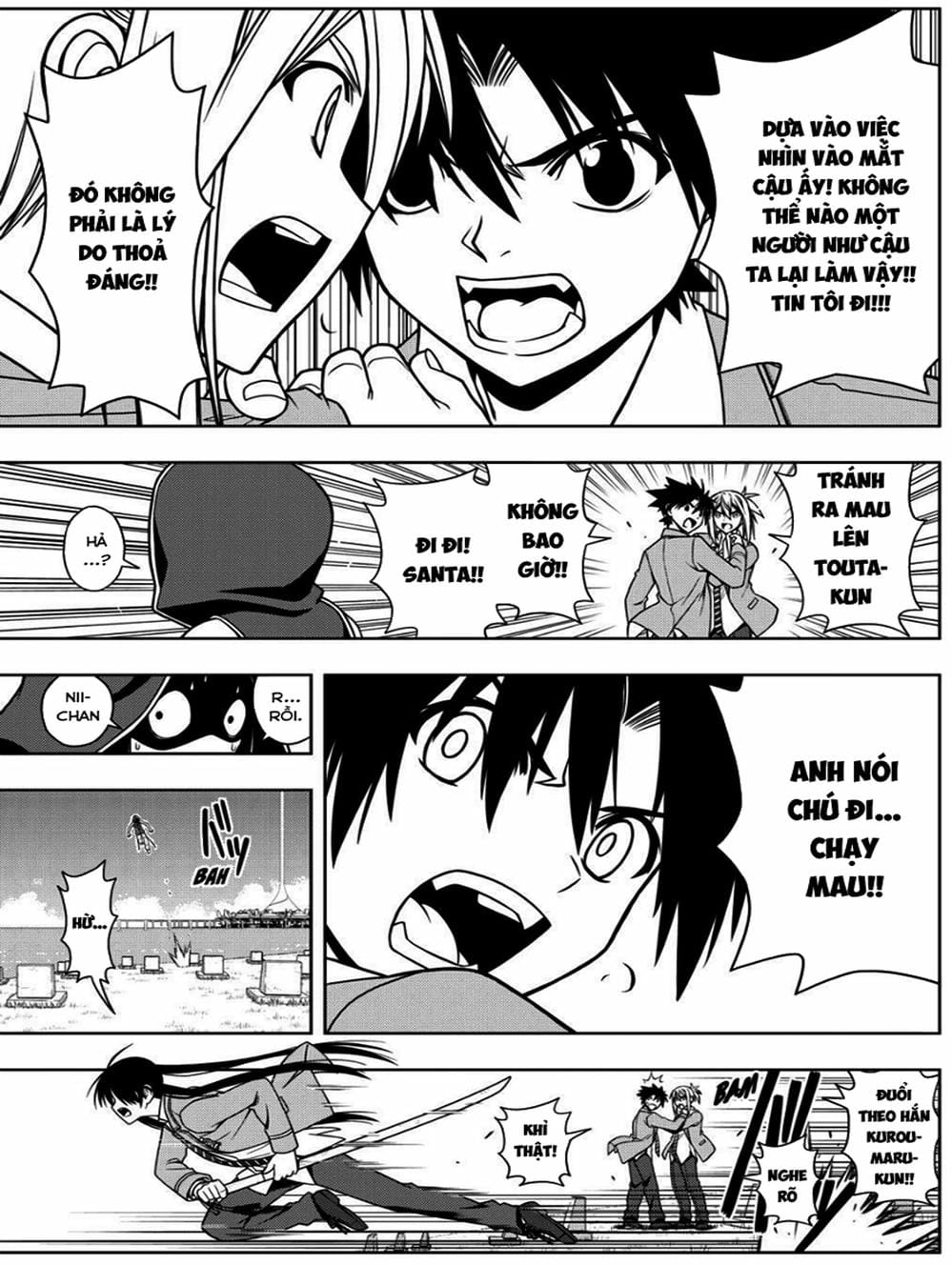 Truyện Tranh Lựa Chọn Phân Kỳ - Uq Holder! trang 9