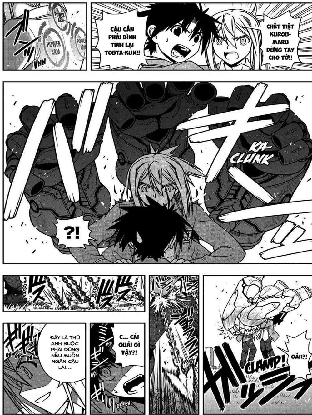 Truyện Tranh Lựa Chọn Phân Kỳ - Uq Holder! trang 9