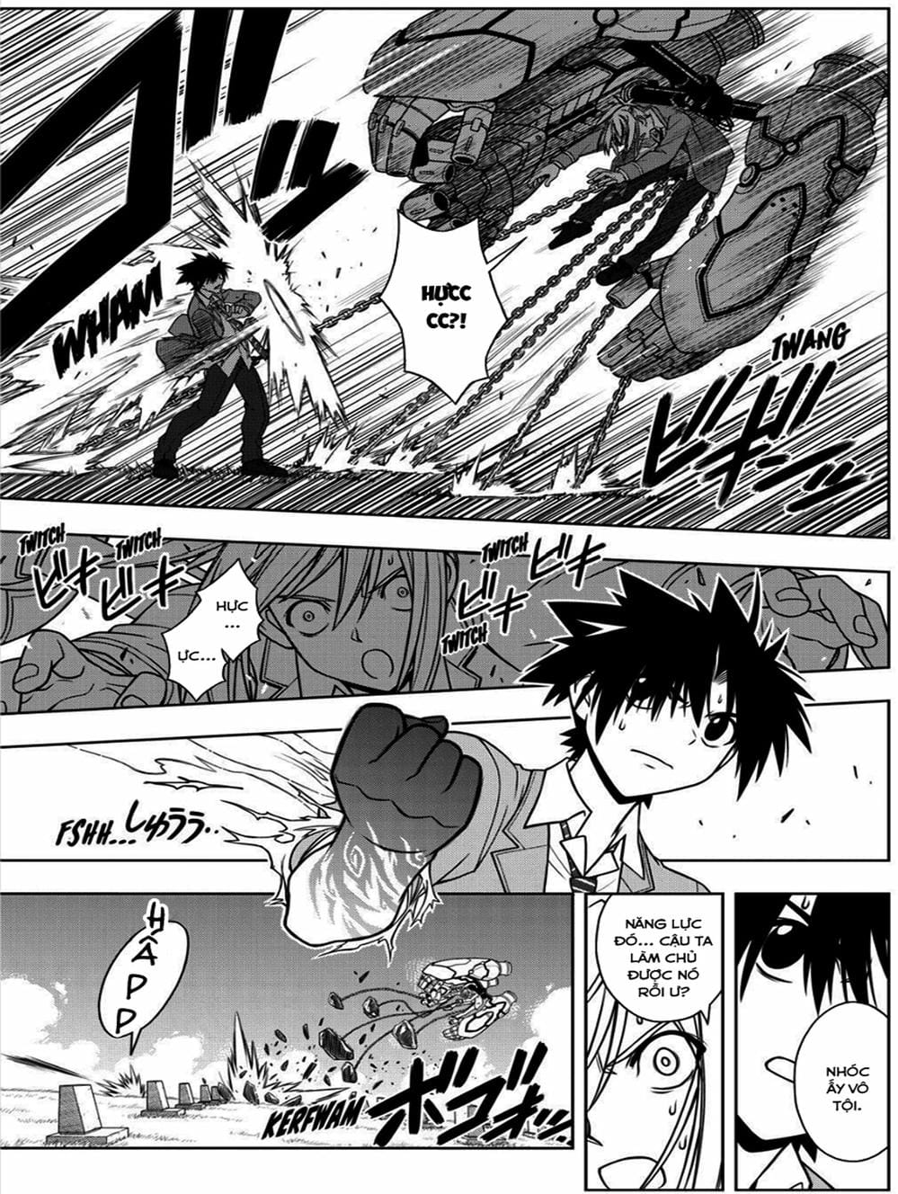 Truyện Tranh Lựa Chọn Phân Kỳ - Uq Holder! trang 9