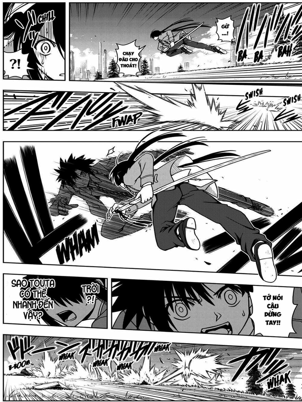 Truyện Tranh Lựa Chọn Phân Kỳ - Uq Holder! trang 9