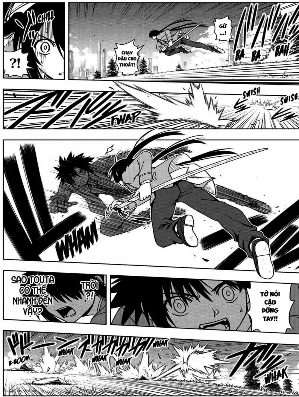 Truyện Tranh Lựa Chọn Phân Kỳ - Uq Holder! trang 9