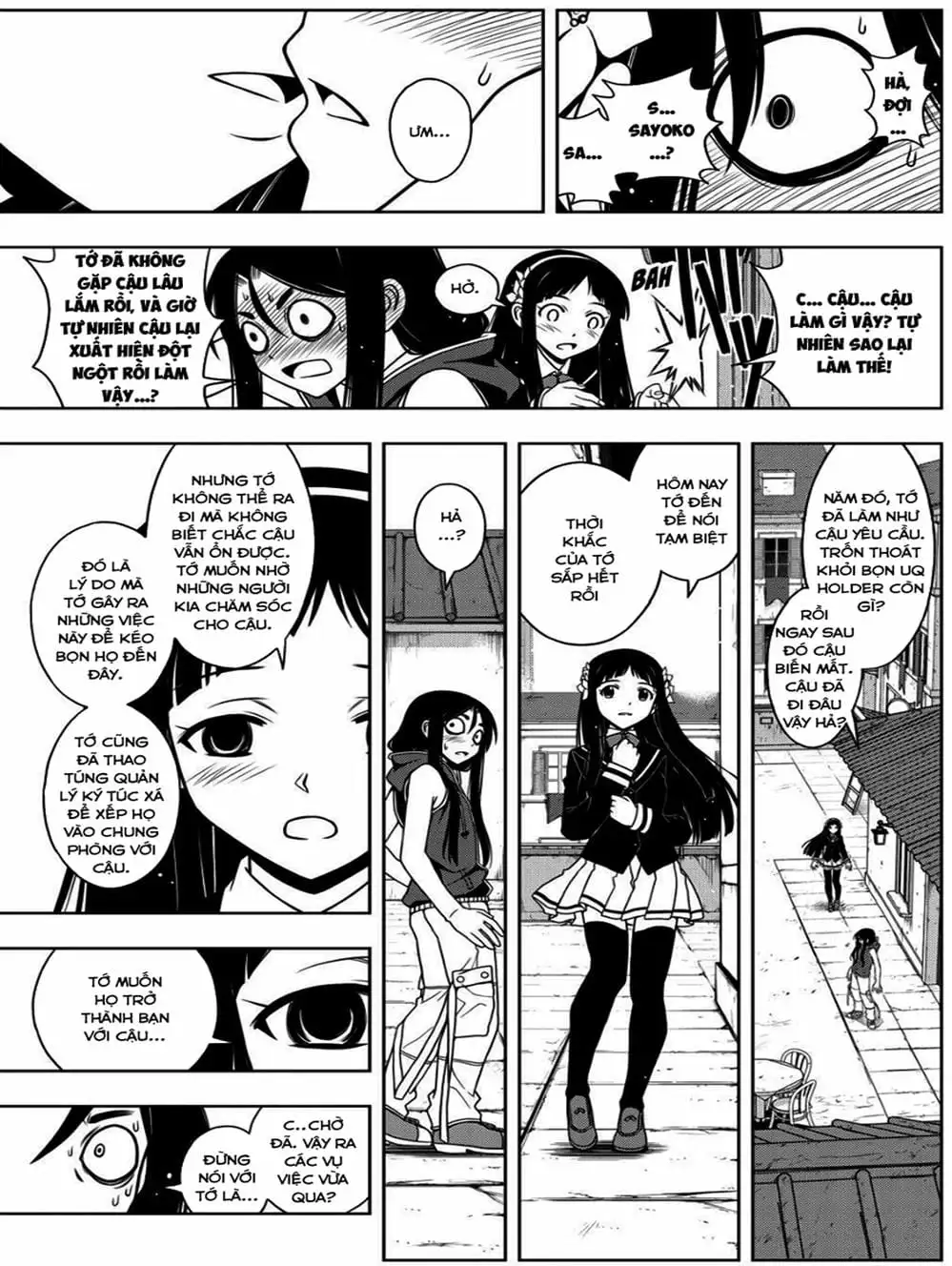 Truyện Tranh Lựa Chọn Phân Kỳ - Uq Holder! trang 9