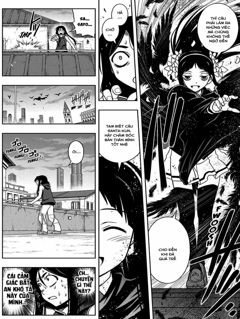 Truyện Tranh Lựa Chọn Phân Kỳ - Uq Holder! trang 9