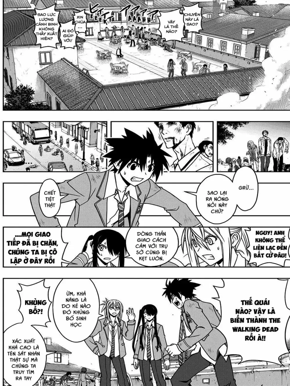 Truyện Tranh Lựa Chọn Phân Kỳ - Uq Holder! trang 9