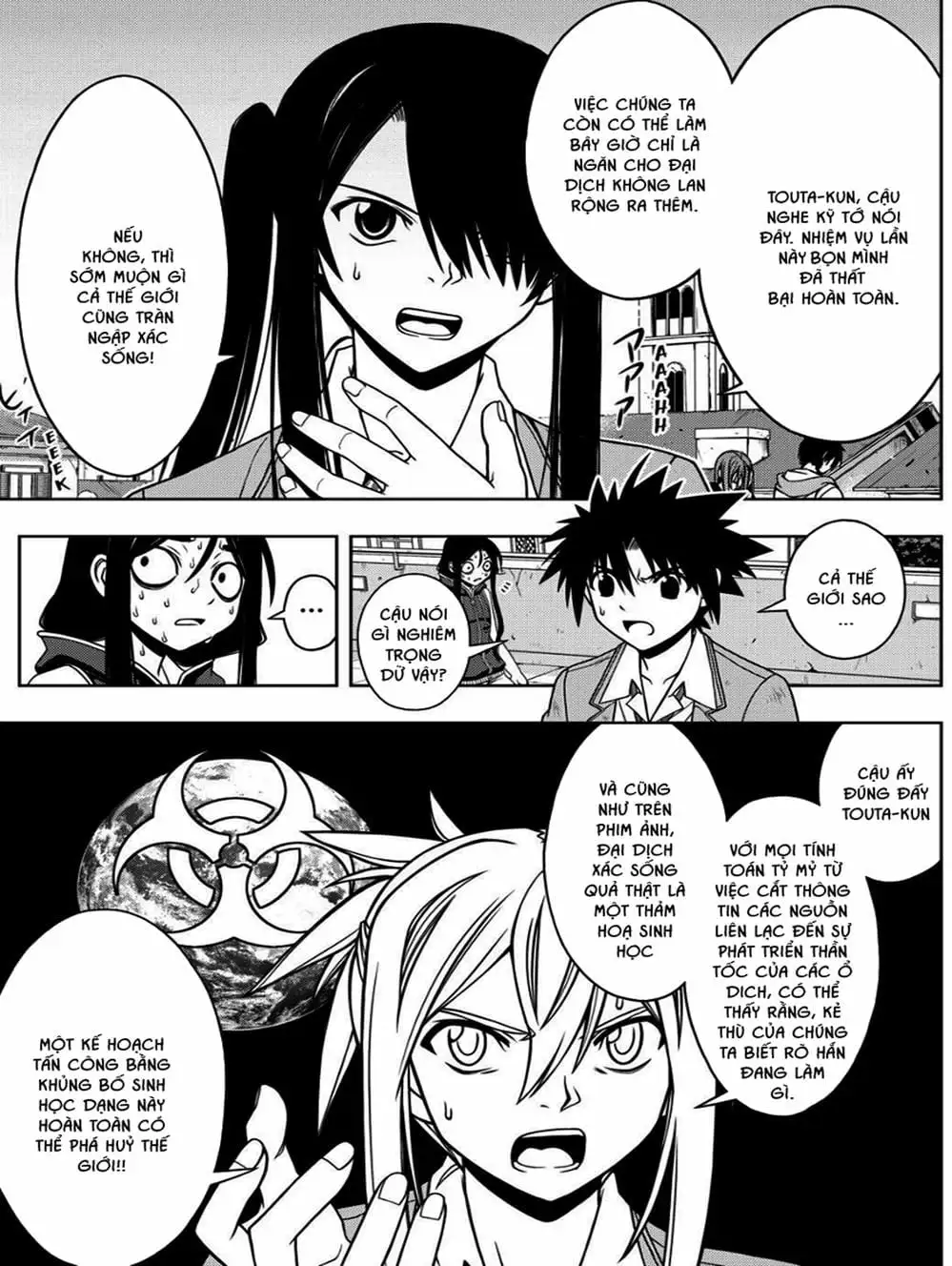 Truyện Tranh Lựa Chọn Phân Kỳ - Uq Holder! trang 9