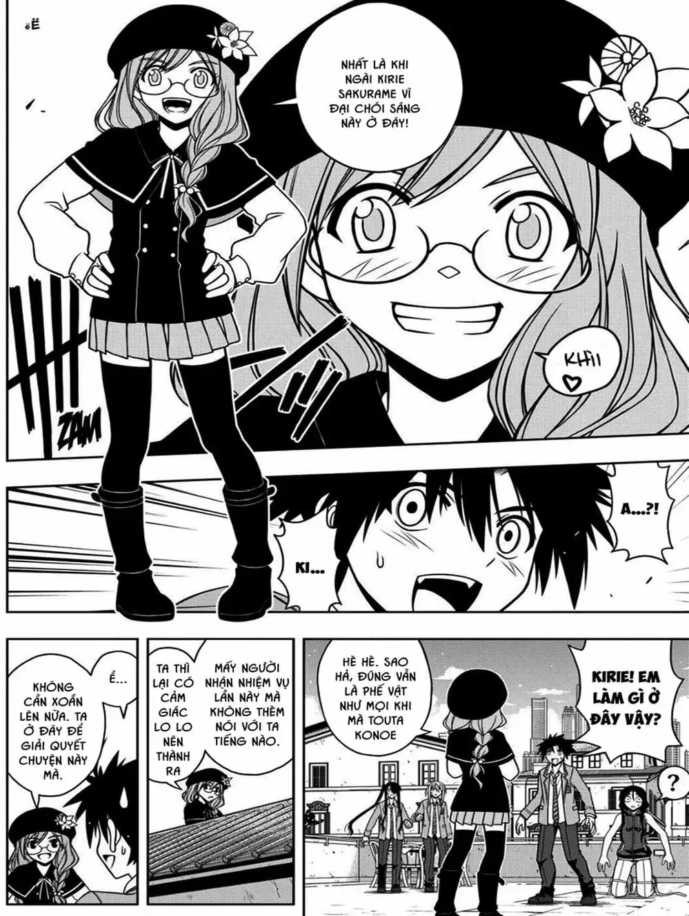 Truyện Tranh Lựa Chọn Phân Kỳ - Uq Holder! trang 9