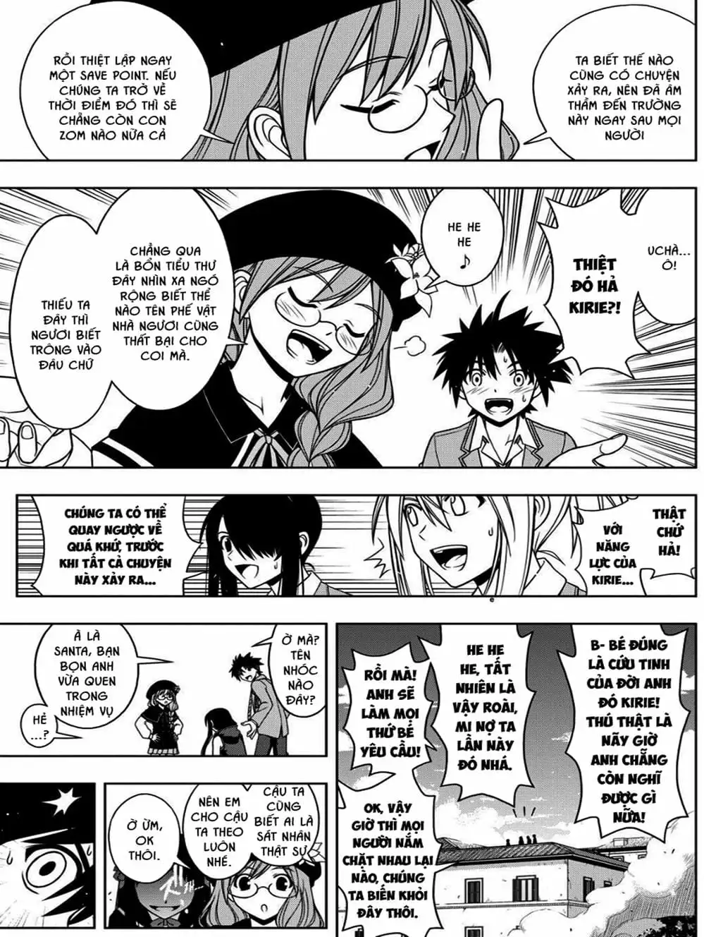 Truyện Tranh Lựa Chọn Phân Kỳ - Uq Holder! trang 9