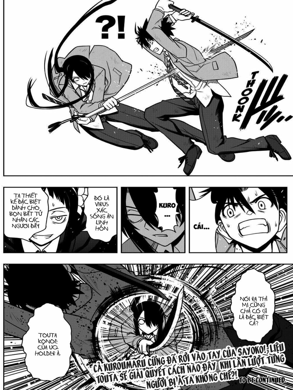 Truyện Tranh Lựa Chọn Phân Kỳ - Uq Holder! trang 9