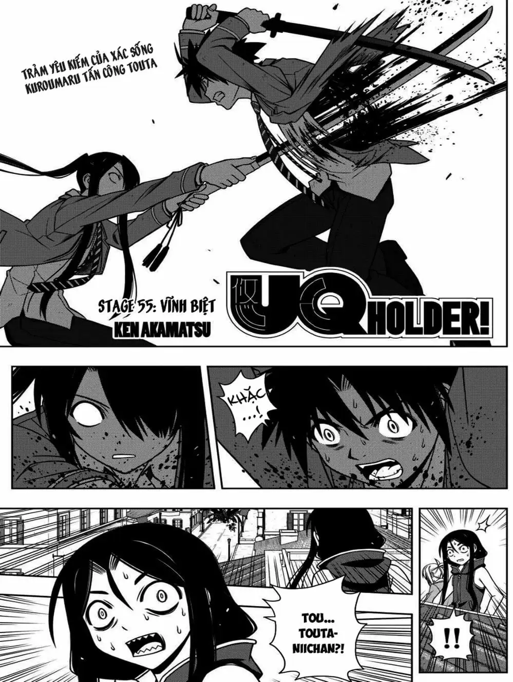 Truyện Tranh Lựa Chọn Phân Kỳ - Uq Holder! trang 9