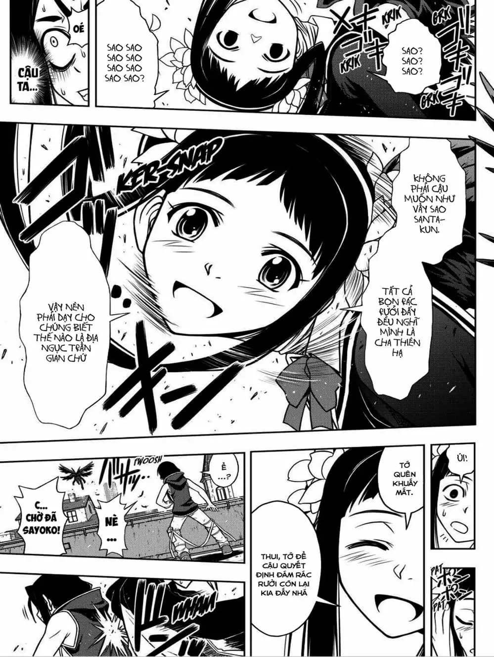 Truyện Tranh Lựa Chọn Phân Kỳ - Uq Holder! trang 9