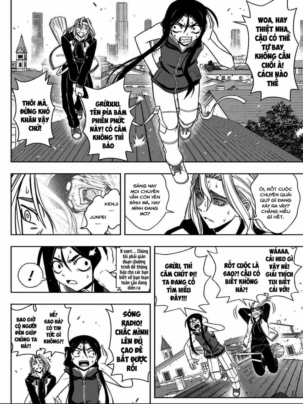 Truyện Tranh Lựa Chọn Phân Kỳ - Uq Holder! trang 9