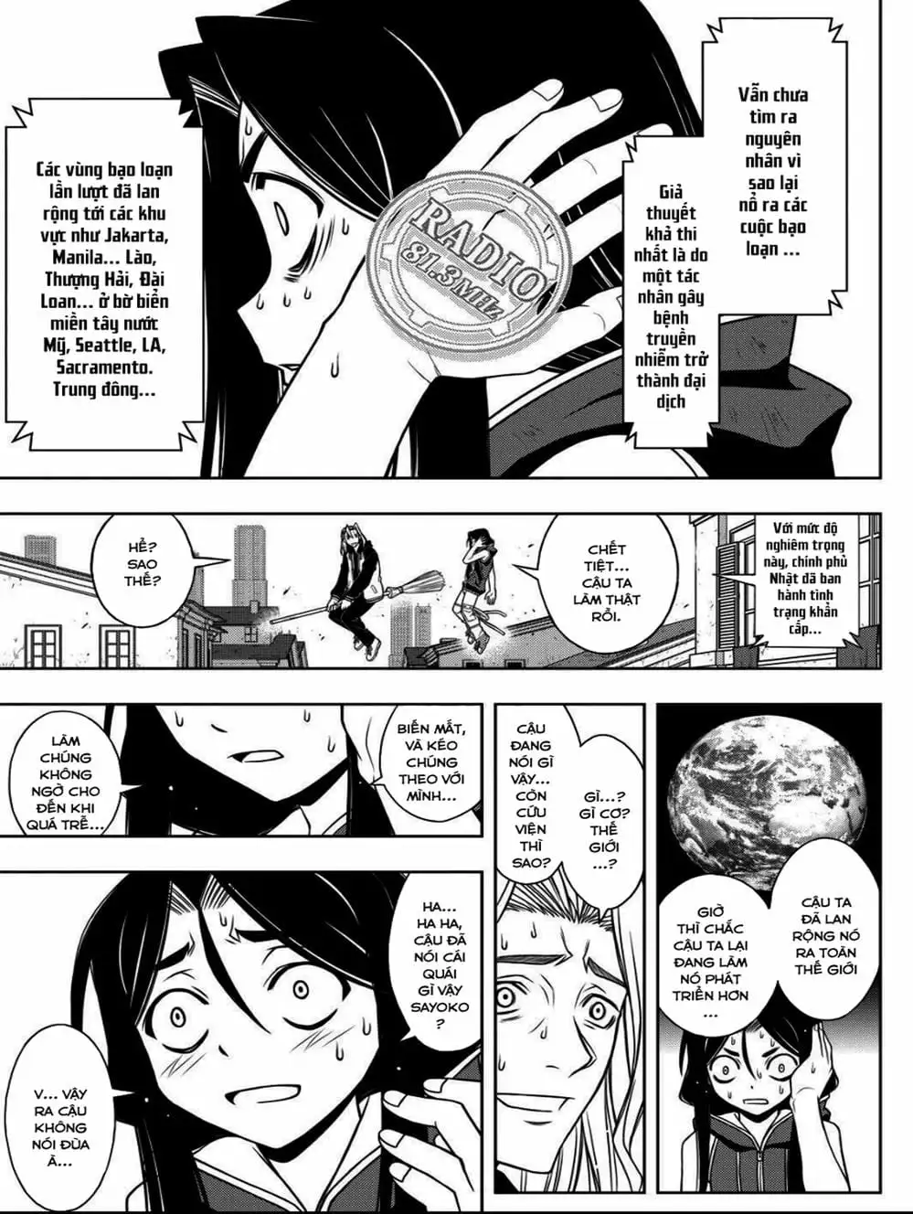 Truyện Tranh Lựa Chọn Phân Kỳ - Uq Holder! trang 9