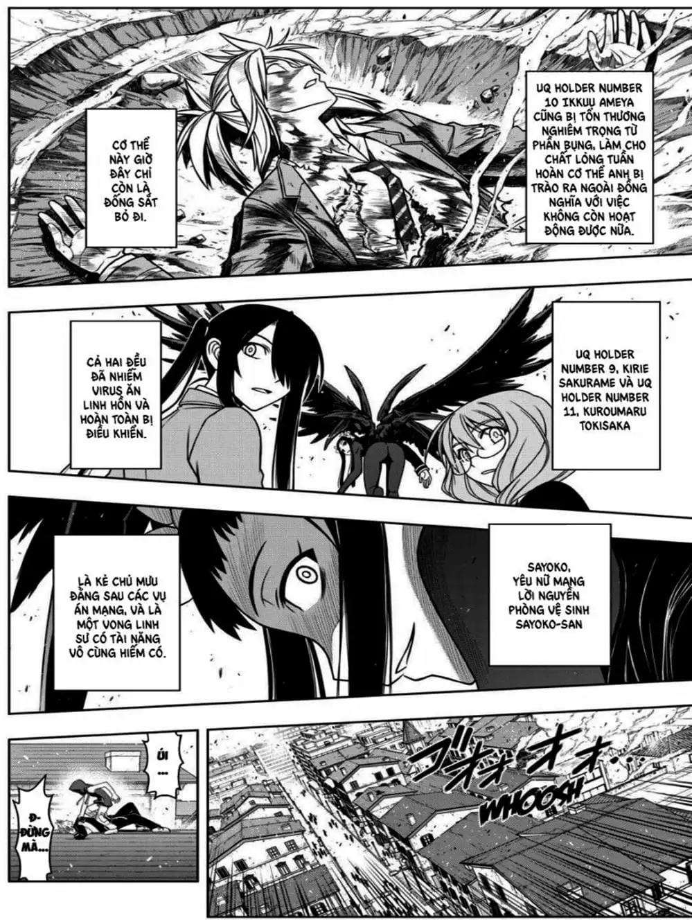Truyện Tranh Lựa Chọn Phân Kỳ - Uq Holder! trang 9