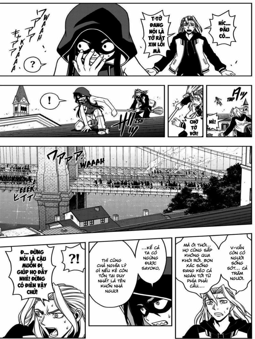 Truyện Tranh Lựa Chọn Phân Kỳ - Uq Holder! trang 9