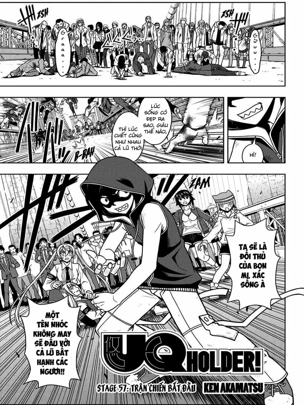 Truyện Tranh Lựa Chọn Phân Kỳ - Uq Holder! trang 9