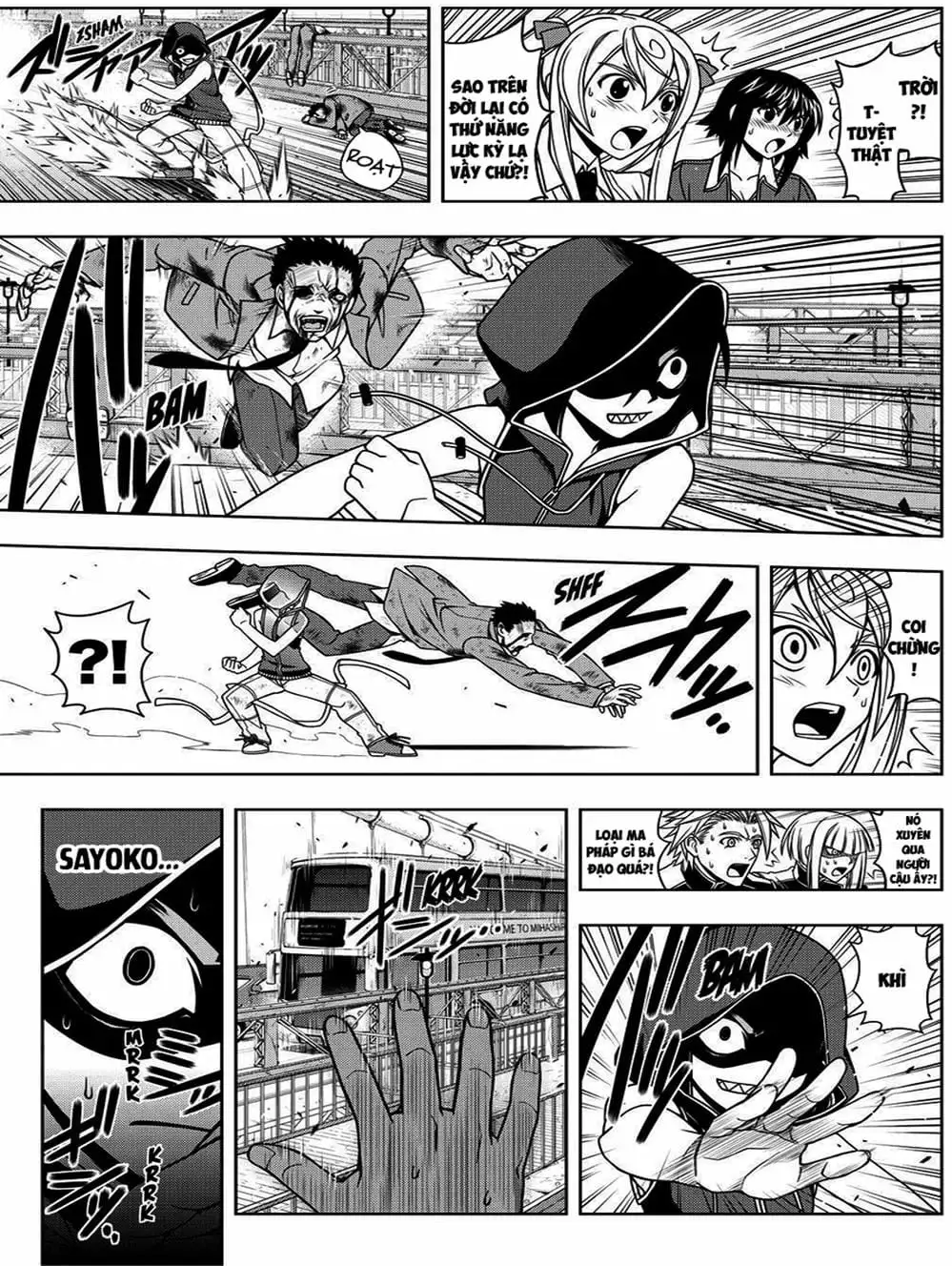 Truyện Tranh Lựa Chọn Phân Kỳ - Uq Holder! trang 9