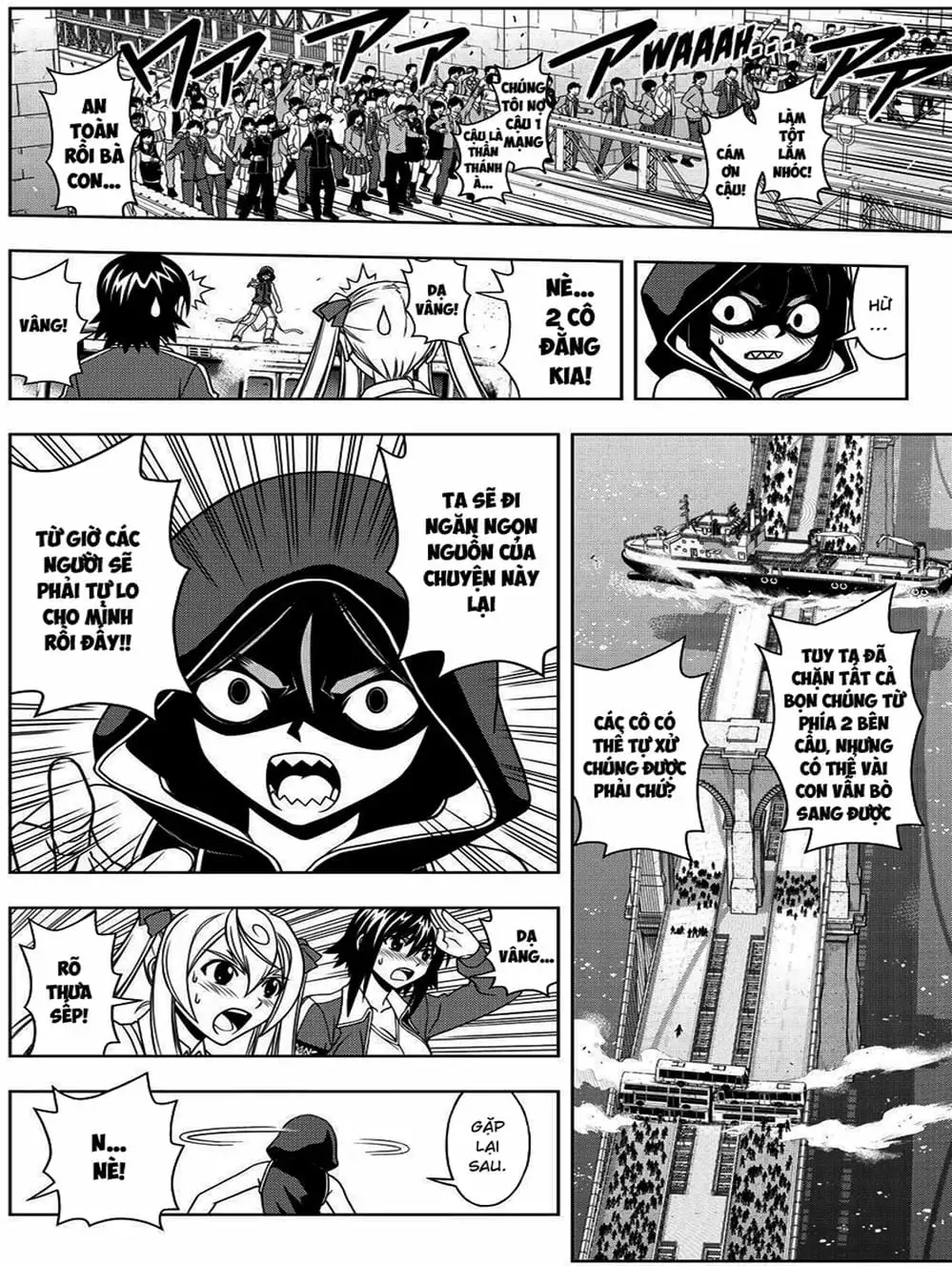 Truyện Tranh Lựa Chọn Phân Kỳ - Uq Holder! trang 9