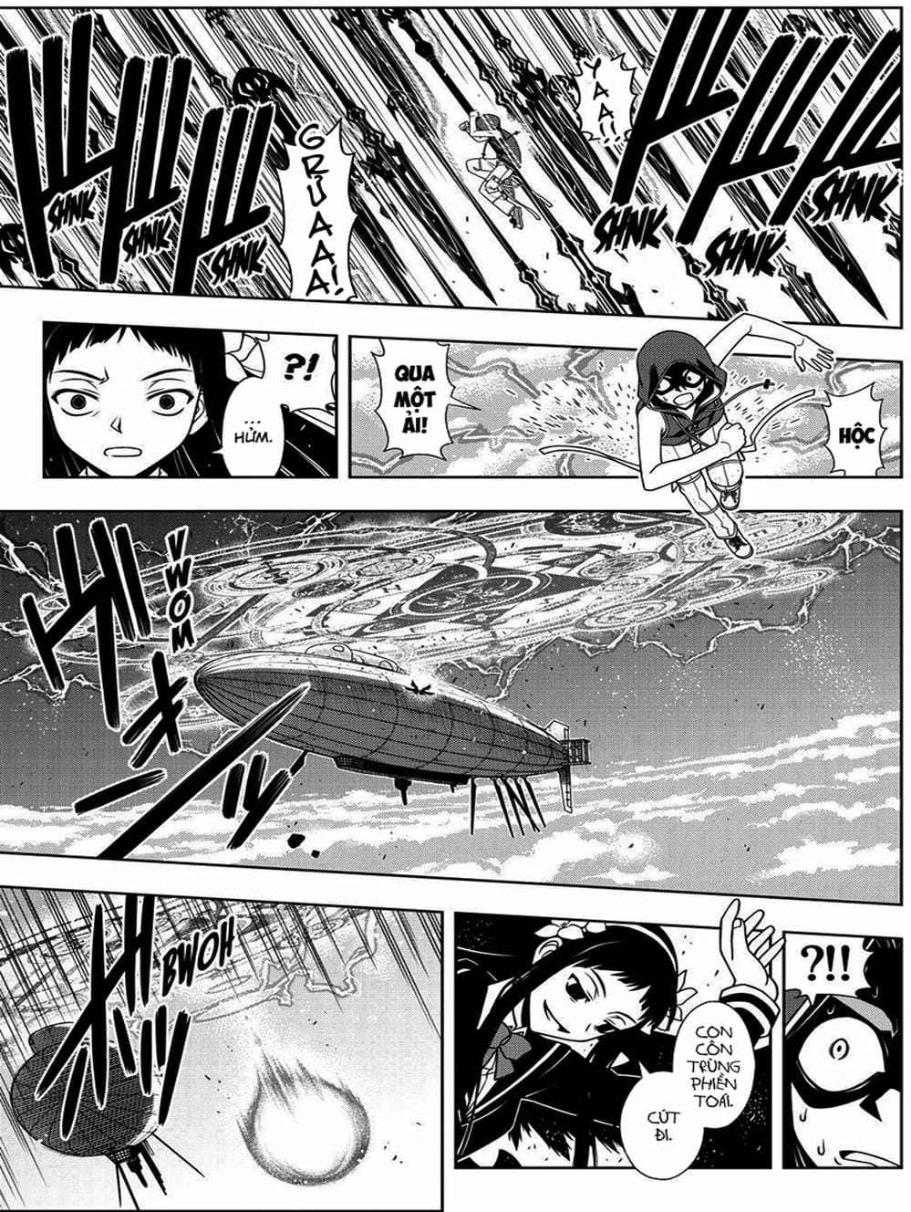 Truyện Tranh Lựa Chọn Phân Kỳ - Uq Holder! trang 9