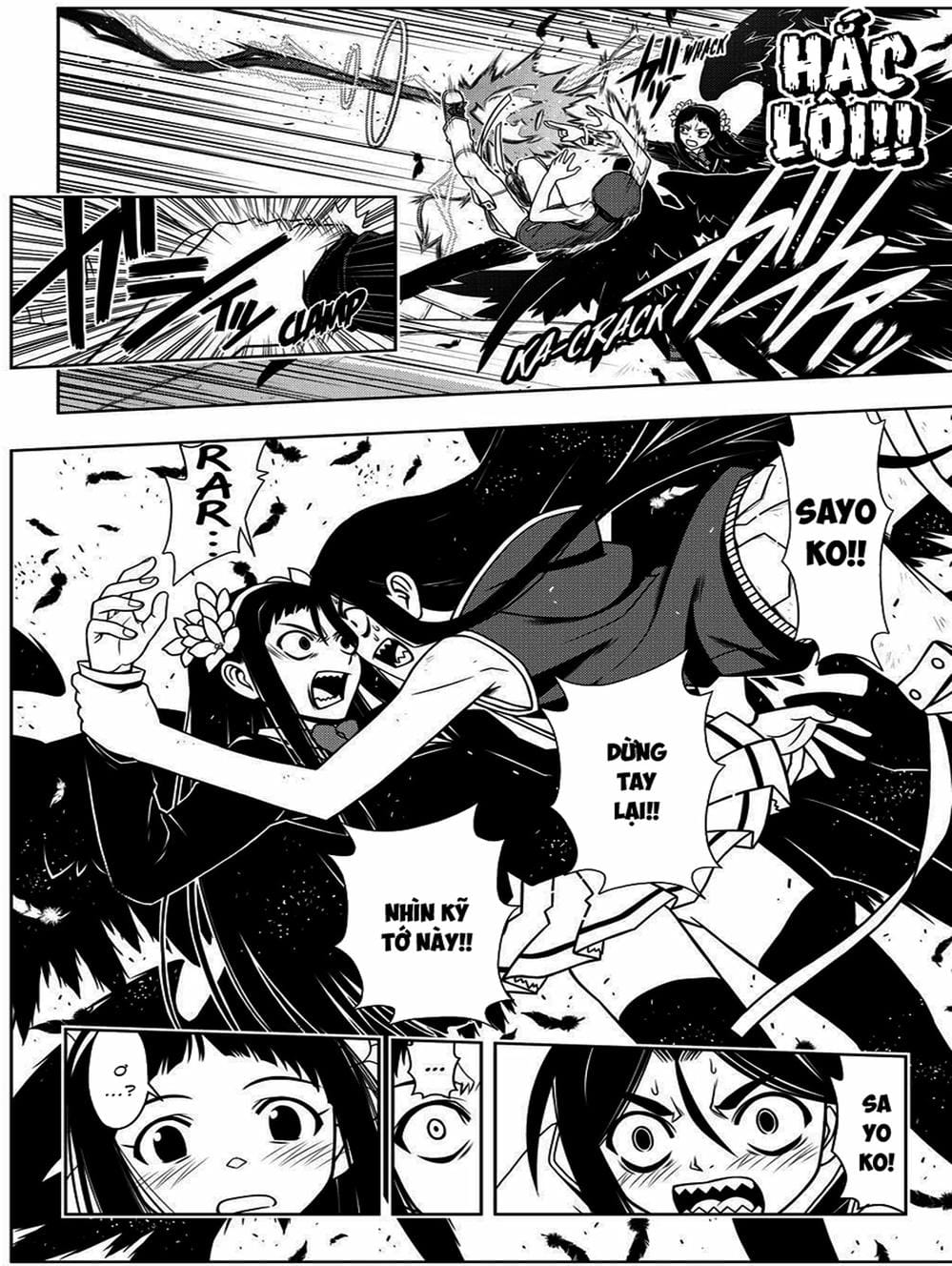 Truyện Tranh Lựa Chọn Phân Kỳ - Uq Holder! trang 9
