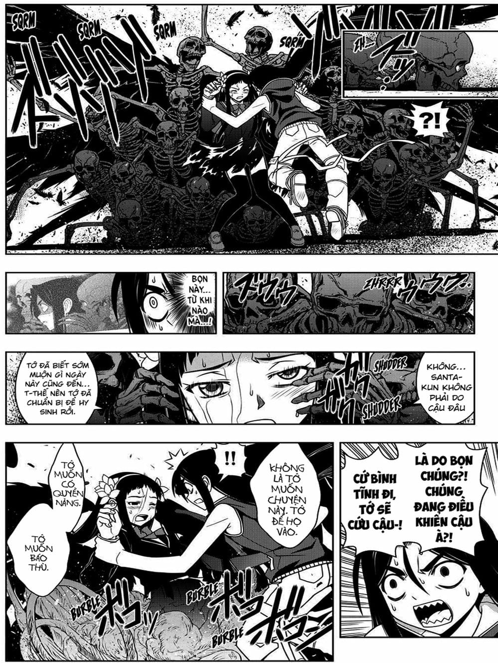 Truyện Tranh Lựa Chọn Phân Kỳ - Uq Holder! trang 9