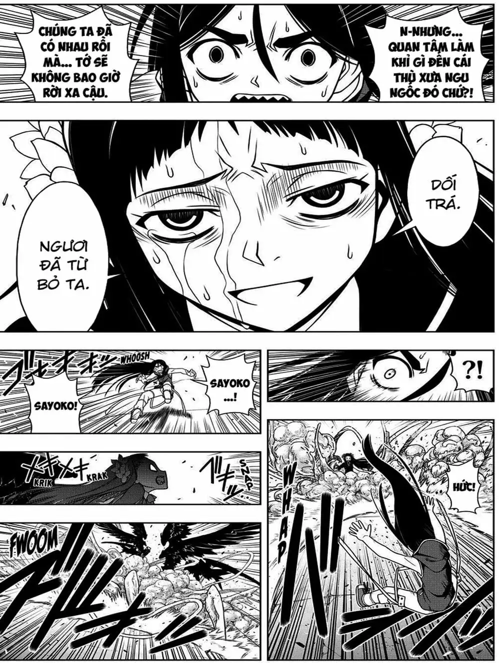 Truyện Tranh Lựa Chọn Phân Kỳ - Uq Holder! trang 9